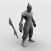 赤壁土匪-角色人体-角色-VR/AR模型-3D城