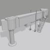 登机桥-建筑-基础设施-VR/AR模型-3D城