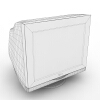 17寸纯平显示器-科技-电脑-VR/AR模型-3D城