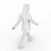 人物-角色人体-女人-VR/AR模型-3D城