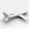 波音757客机-飞机-客机-VR/AR模型-3D城