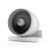 飞机引擎-科技-航天卫星-VR/AR模型-3D城