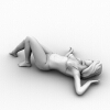 女人-角色人体-女人-VR/AR模型-3D城