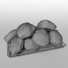 置物架 面包-文体生活-杂食-VR/AR模型-3D城