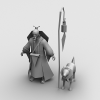 赤壁异人-角色人体-角色-VR/AR模型-3D城