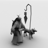 赤壁异人-角色人体-角色-VR/AR模型-3D城