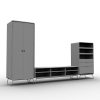 电视柜组合-科技-家用电器-VR/AR模型-3D城