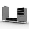 电视柜组合-科技-家用电器-VR/AR模型-3D城