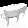 英国哈里六号南极考察站-建筑-其它-VR/AR模型-3D城