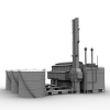 厂房-建筑-厂房-VR/AR模型-3D城