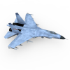 战斗机 J 11-飞机-军事飞机-VR/AR模型-3D城