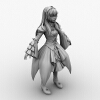 水银灯-角色人体-角色-VR/AR模型-3D城