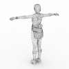 [科幻(Fantasy)] 生化危机复刻版Jill-角色人体-角色-VR/AR模型-3D城