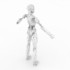 女机器人-角色人体-角色-VR/AR模型-3D城