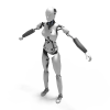 女机器人-角色人体-角色-VR/AR模型-3D城