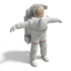 宇航服-科技-航天卫星-VR/AR模型-3D城