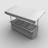 临时食品摊位-建筑-其它-VR/AR模型-3D城
