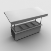 临时食品摊位-建筑-其它-VR/AR模型-3D城