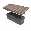 临时食品摊位-建筑-其它-VR/AR模型-3D城