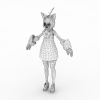 TERA小萝莉-角色人体-角色-VR/AR模型-3D城