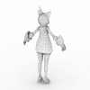 TERA小萝莉-角色人体-角色-VR/AR模型-3D城
