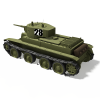 BT-5 Tank-汽车-军事汽车-VR/AR模型-3D城