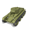 BT-5 Tank-汽车-军事汽车-VR/AR模型-3D城