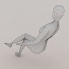 裸体-角色人体-角色-VR/AR模型-3D城