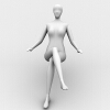 裸体-角色人体-角色-VR/AR模型-3D城