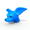 狗头-角色人体-角色-VR/AR模型-3D城