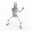 人体骨骼设计-角色人体-医学解剖-VR/AR模型-3D城