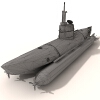 潜艇-船舶-其它-VR/AR模型-3D城