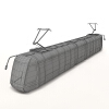 有轨电车-汽车-火车-VR/AR模型-3D城
