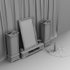 欧式组合电视柜-建筑-商业&办公-VR/AR模型-3D城