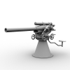 AA防空火炮-军事-其它-VR/AR模型-3D城