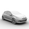 Renault Clio Sport-汽车-家用汽车-VR/AR模型-3D城