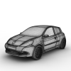 Renault Clio Sport-汽车-家用汽车-VR/AR模型-3D城