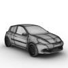 Renault Clio Sport-汽车-家用汽车-VR/AR模型-3D城