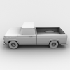 卡车-汽车-重型车-VR/AR模型-3D城