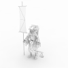 赤壁算命老头-角色人体-角色-VR/AR模型-3D城