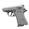 沃尔特PPK 9毫米-VR/AR模型-3D城