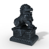 石狮子-文体生活-艺术品-VR/AR模型-3D城