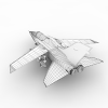 战斗机-飞机-军事飞机-VR/AR模型-3D城