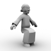 武林外传NPC-角色人体-角色-VR/AR模型-3D城