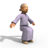 武林外传NPC-角色人体-角色-VR/AR模型-3D城