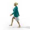 女人-角色人体-女人-VR/AR模型-3D城