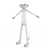 粉红豹-角色人体-角色-VR/AR模型-3D城