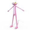 粉红豹-角色人体-角色-VR/AR模型-3D城