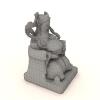 财神-文体生活-艺术品-VR/AR模型-3D城