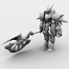 新RF机器人-角色人体-角色-VR/AR模型-3D城